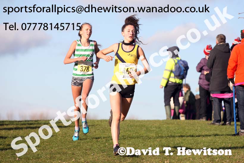 Girls under-15s Start fitness NEHL, South Shields. Photo: David T. Hewitson/Sports for All Pics